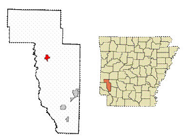 Arkansas map